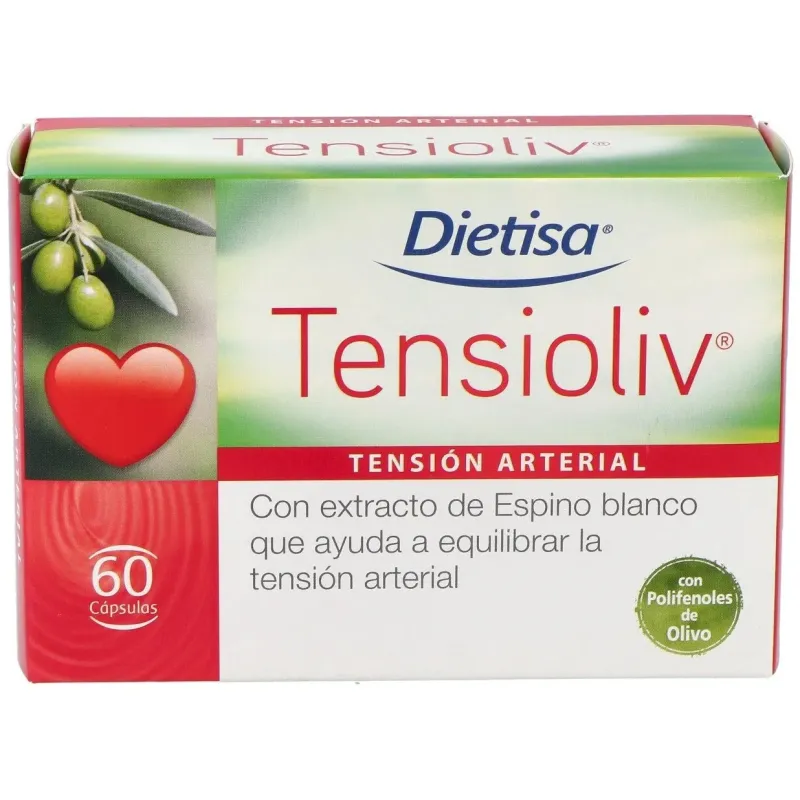 Dietisa tensioliv 60cáps | Farmacia Barata