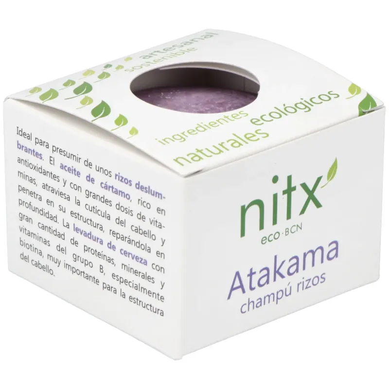 Nitx champu solido rizos 85g | Farmacia Barata
