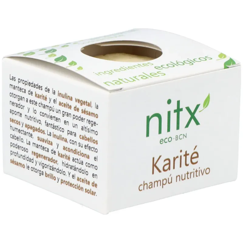 Nitx champú sólido nutritivo 85g | Farmacia Barata