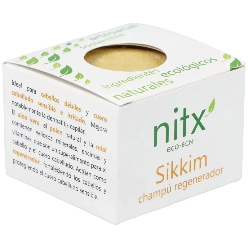 Nitx champu solido regenerador 85g | Farmacia Barata