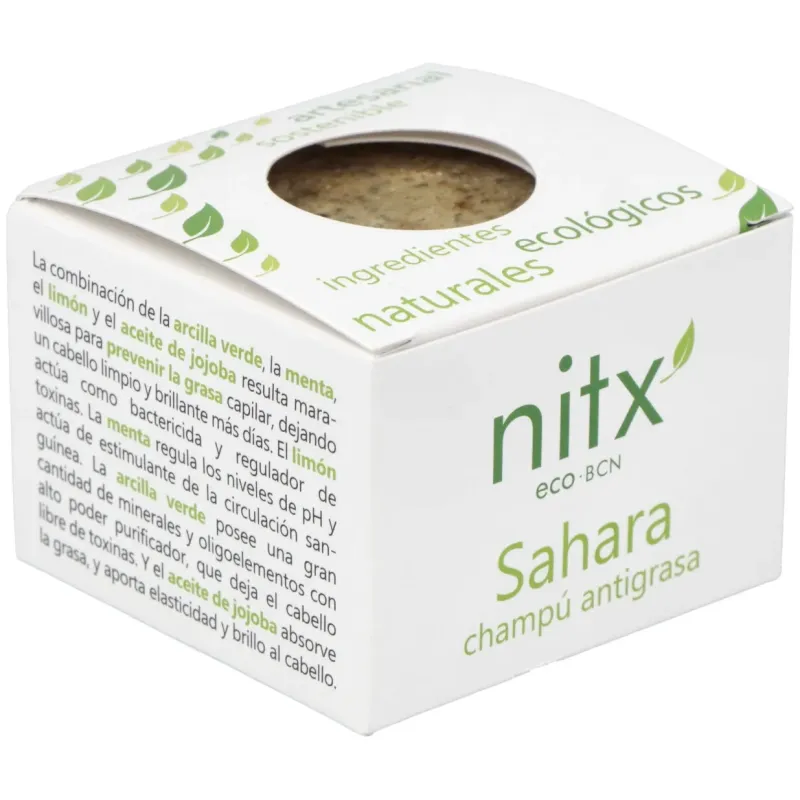 Nitx sahara antigras champu solido 85g | Farmacia Barata Nitx sahara antigras champu solido 85g | Farmacia Barata
