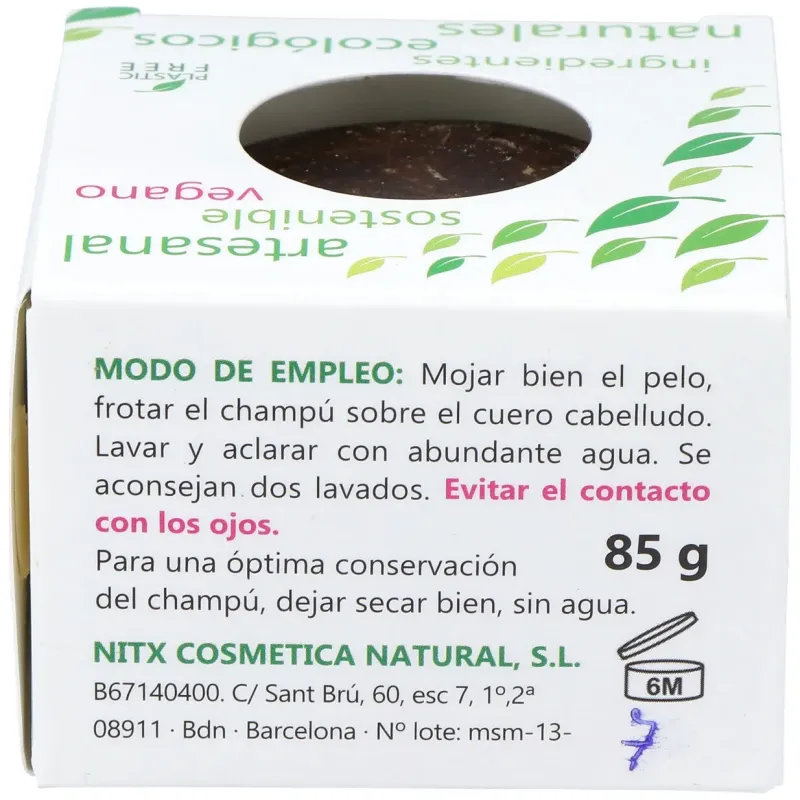 Champu solido estimulante anticaida 85gr. | Farmacia Barata
