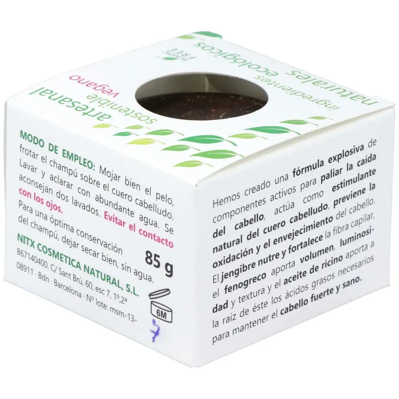 Champu solido estimulante anticaida 85gr. | Farmacia Barata