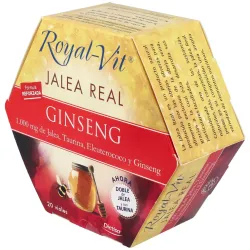 Jalea real royal vit ginseng 1000mg taurina 20amp | Farmacia Barata