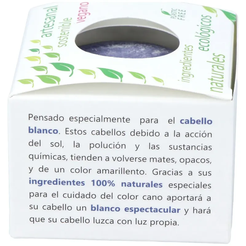 Nitx champú sólido cabellos blancos 85g | Farmacia Barata