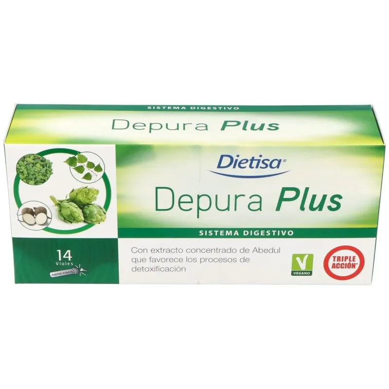 Dietisa depura plus 14 viales | Farmacia Barata Dietisa depura plus 14 viales | Farmacia Barata