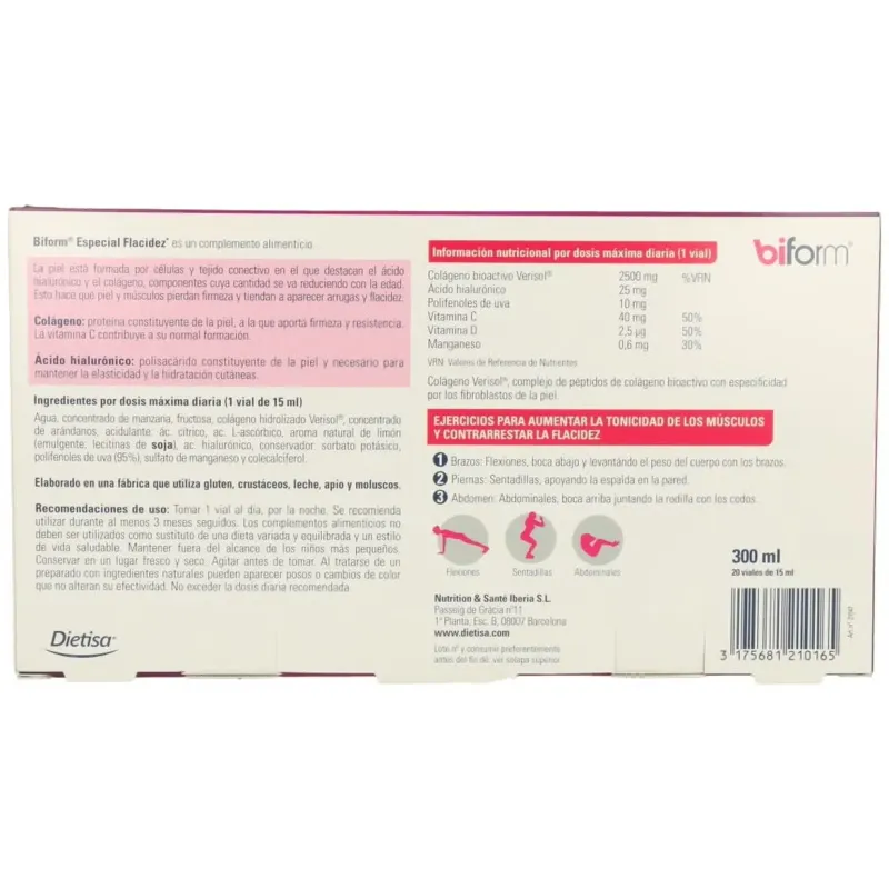 Biform especial flacidez 20 viales | Farmacia Barata Biform especial flacidez 20 viales | Farmacia Barata