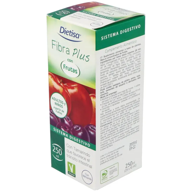 Fibra plus con frutas 250ml. | Farmacia Barata Fibra plus con frutas 250ml. | Farmacia Barata