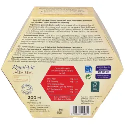 Jalea real royal vit ginseng 1000mg taurina 20amp | Farmacia Barata