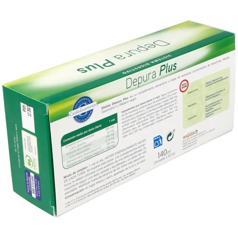 Dietisa depura plus 14 viales | Farmacia Barata Dietisa depura plus 14 viales | Farmacia Barata