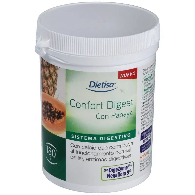 Dietisa confort digest con papaya 180g | Farmacia Barata