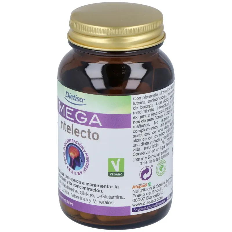Mega intelecto 60cap. | Farmacia Barata