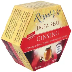 Jalea real royal vit ginseng 1000mg taurina 20amp | Farmacia Barata