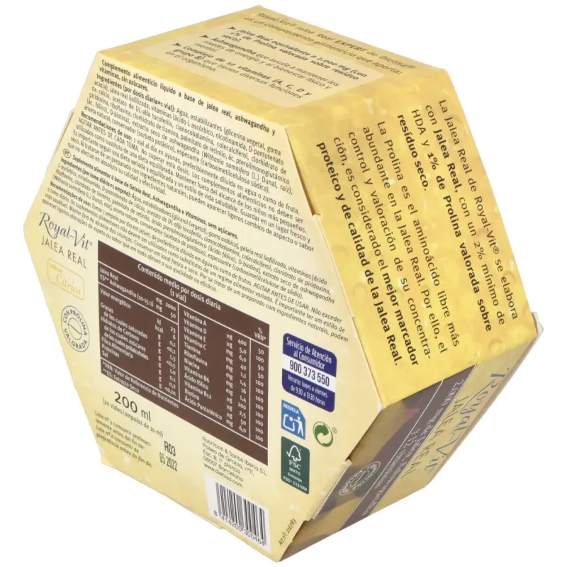 Jalea real royal vit expert sin azucar 20viales | Farmacia Barata Jalea real royal vit expert sin azucar 20viales | Farmacia Barata