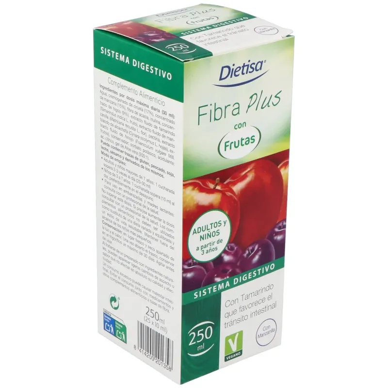 Fibra plus con frutas 250ml. | Farmacia Barata Fibra plus con frutas 250ml. | Farmacia Barata
