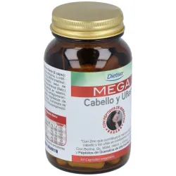 Dietisa mega cabello y uñas 60caps | Farmacia Barata