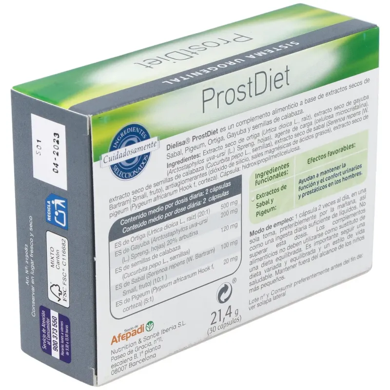 Dietisa prostdiet | Farmacia Barata