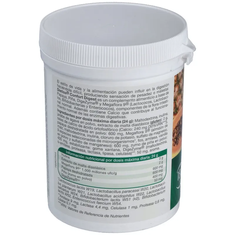 Dietisa confort digest con papaya 180g | Farmacia Barata