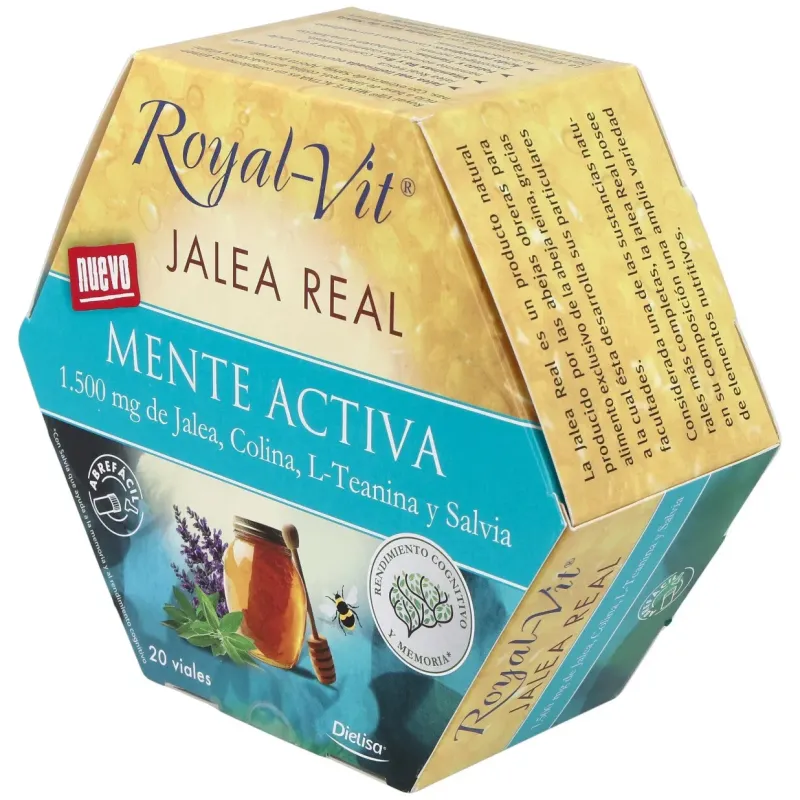 Jalea real royal vit mente activa 20viales | Farmacia Barata