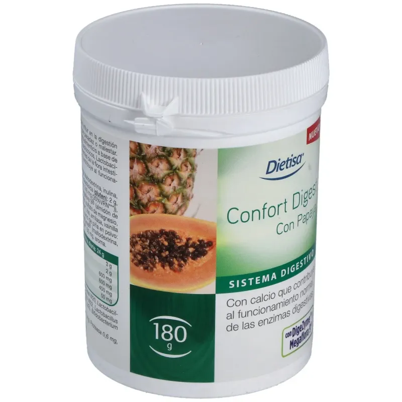 Dietisa confort digest con papaya 180g | Farmacia Barata