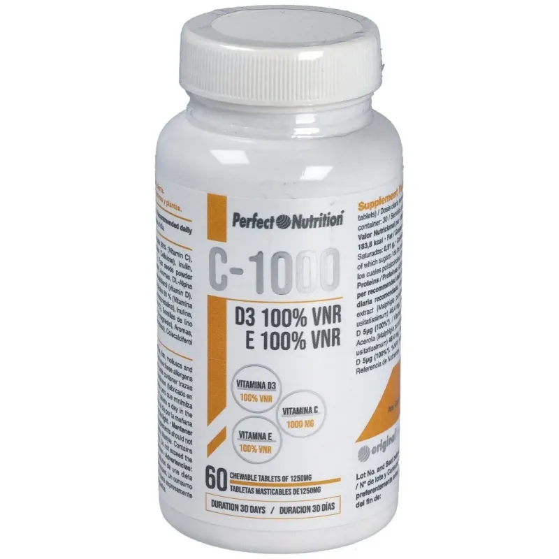 Gen professional vitamina c 1000 + e + d3 60comp | Farmacia Barata