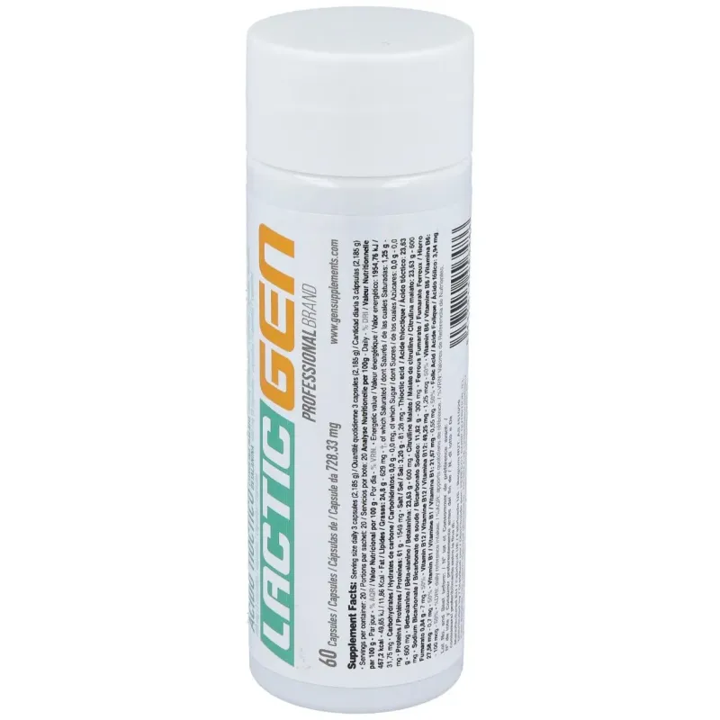Gen professional lacticgen 60caps | Farmacia Barata