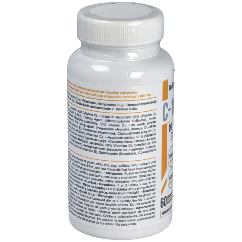 Gen professional vitamina c 1000 + e + d3 60comp | Farmacia Barata