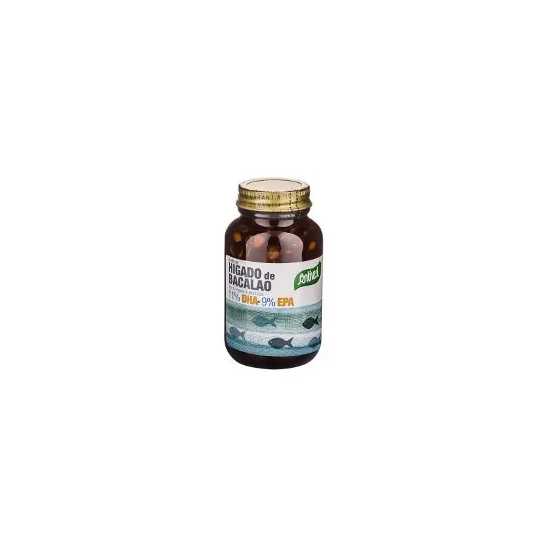 Santiveri aceite higado bacalao 120perl | Farmacia Barata