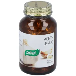 Santiveri aceite de ajo perlas 115 | Farmacia Barata