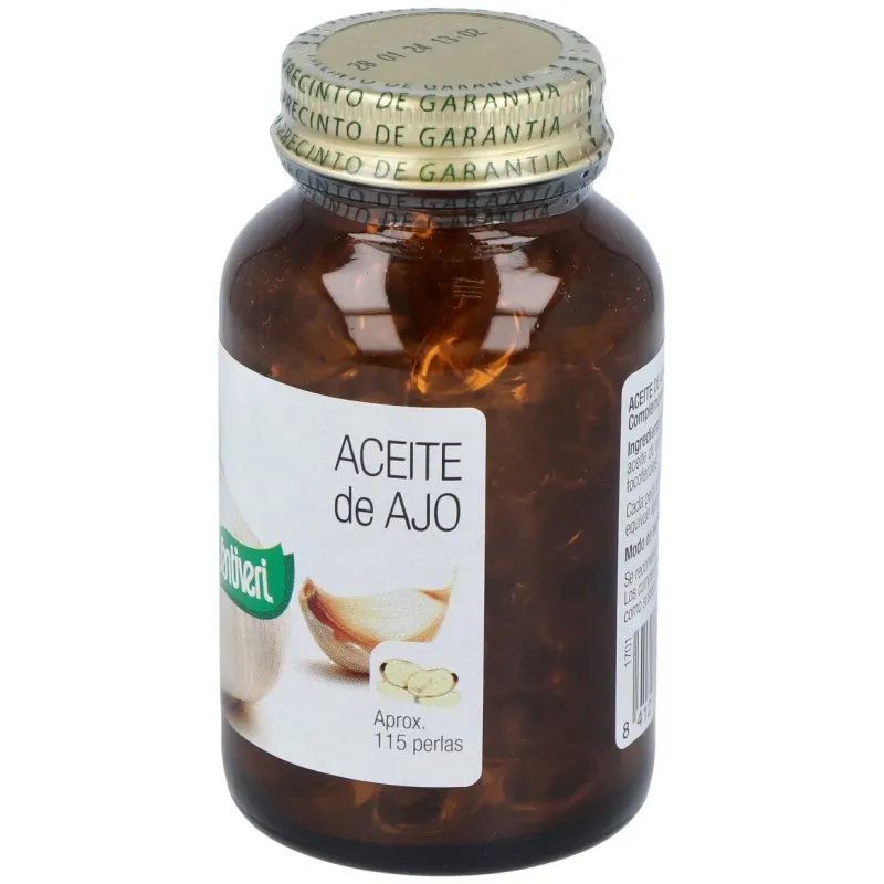 Santiveri aceite de ajo perlas 115 | Farmacia Barata