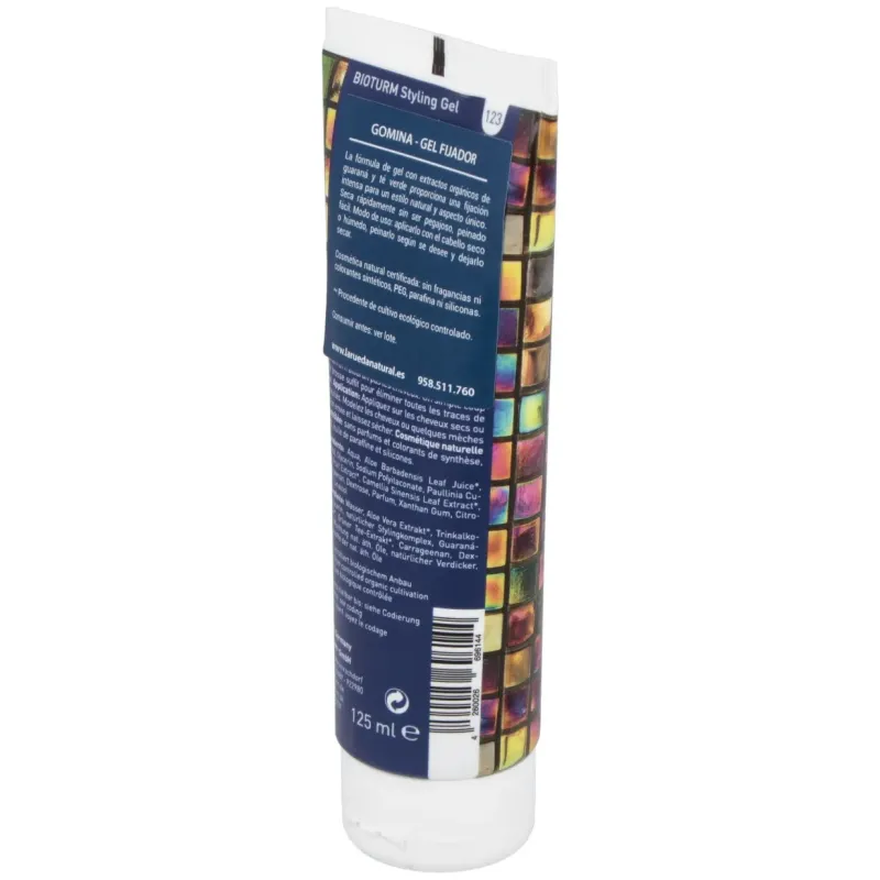 Bioturm gel capilar fijador estilo natural 125ml | Farmacia Barata