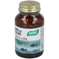 Santiveri aceite higado bacalao 120perl | Farmacia Barata