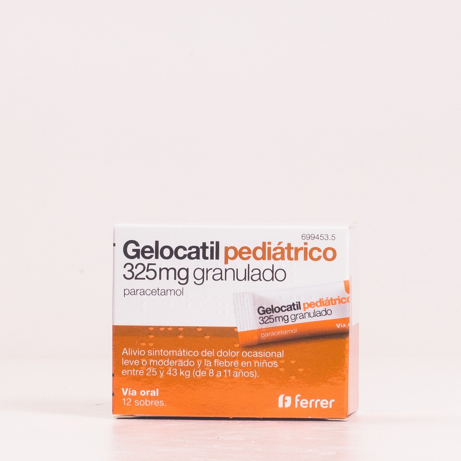 Gelocatil Pediátrico 325 mg granulado