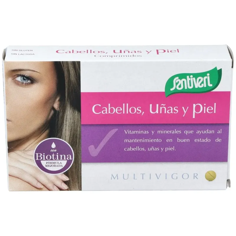 Multivigor cabello uñas y piel 48comp. | Farmacia Barata