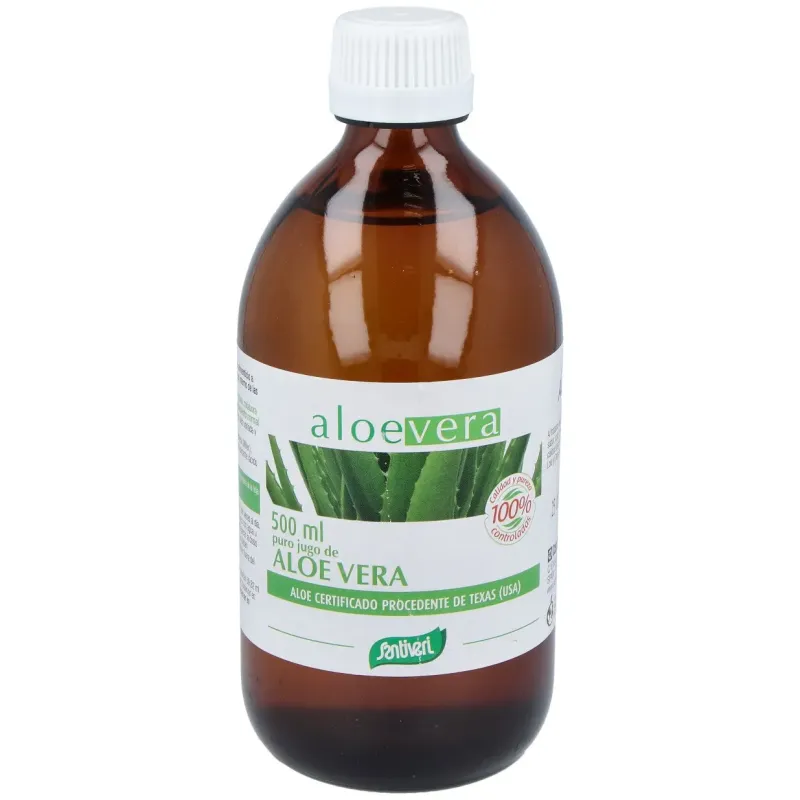 Santiveri aloe vera jugo 500ml | Farmacia Barata