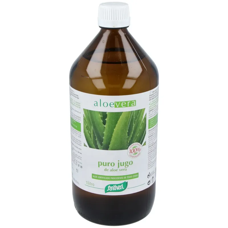 Puro jugo aloe vera 100% 1litro | Farmacia Barata