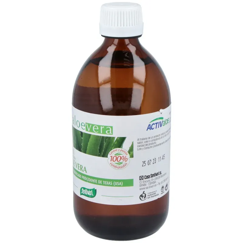 Santiveri aloe vera jugo 500ml | Farmacia Barata
