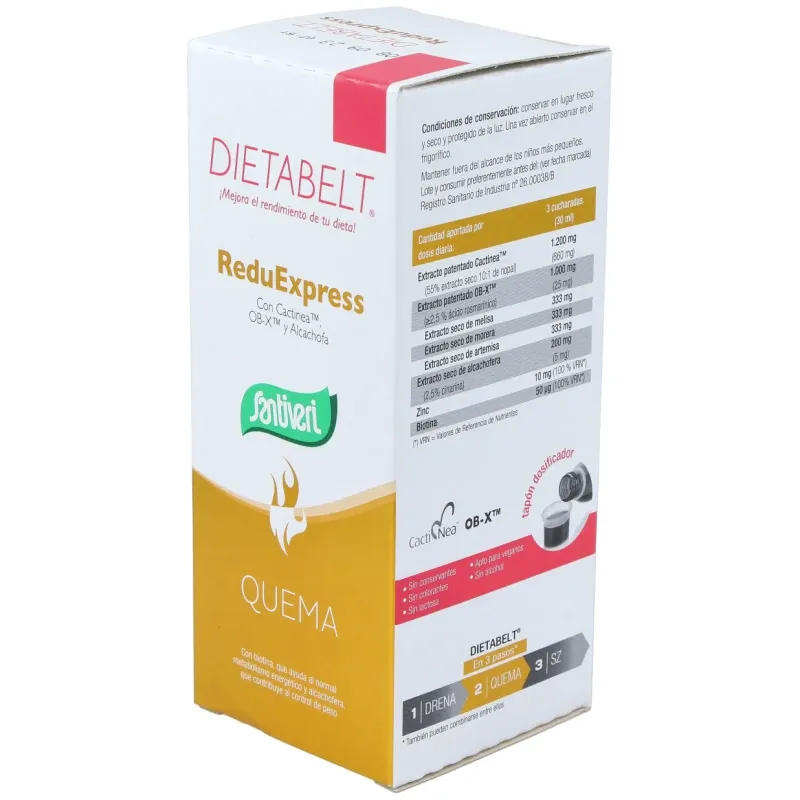 Santiveri db quema reduexpres 240ml | Farmacia Barata
