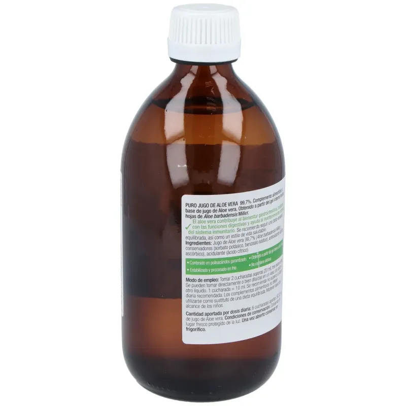 Santiveri aloe vera jugo 500ml | Farmacia Barata