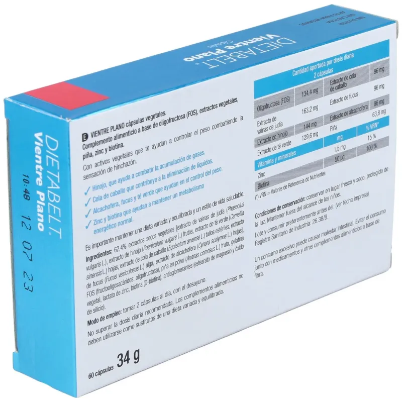 Santiveri db-drena vientre plano caps | Farmacia Barata