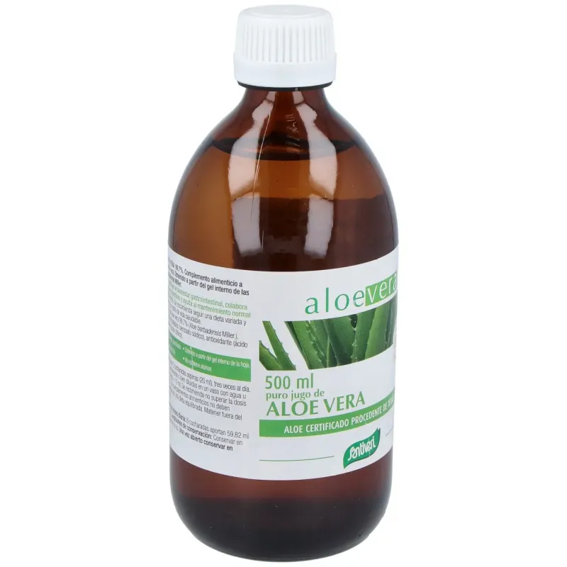 Santiveri aloe vera jugo 500ml | Farmacia Barata