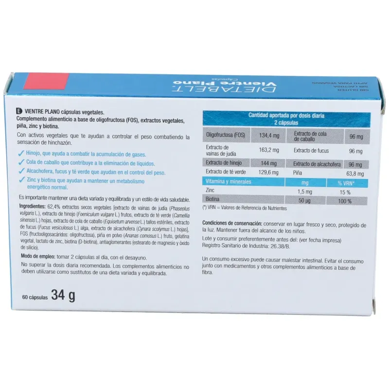 Santiveri db-drena vientre plano caps | Farmacia Barata