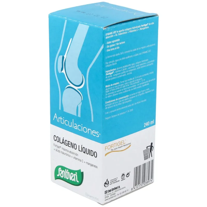 Santiveri colágeno líquido articulaciones 240 ml | Farmacia Barata Santiveri colágeno líquido articulaciones 240 ml | Farmacia Barata