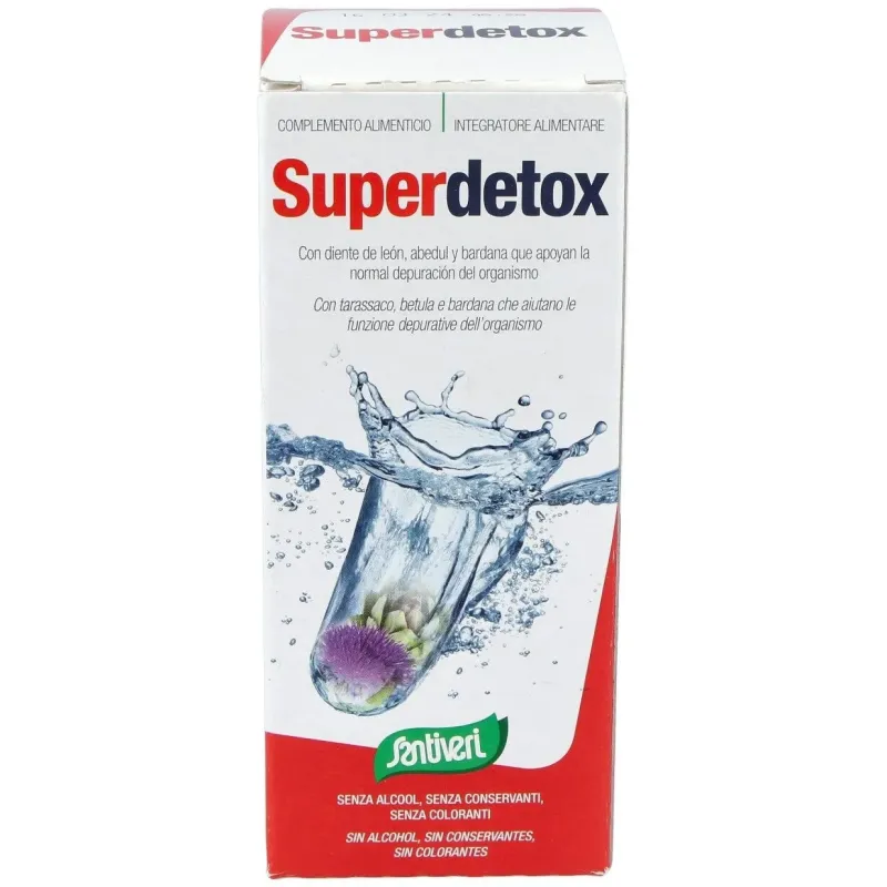 Santiveri jarabe superdetox | Farmacia Barata
