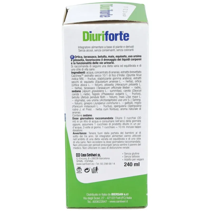 Santiveri diuriforte 240ml | Farmacia Barata