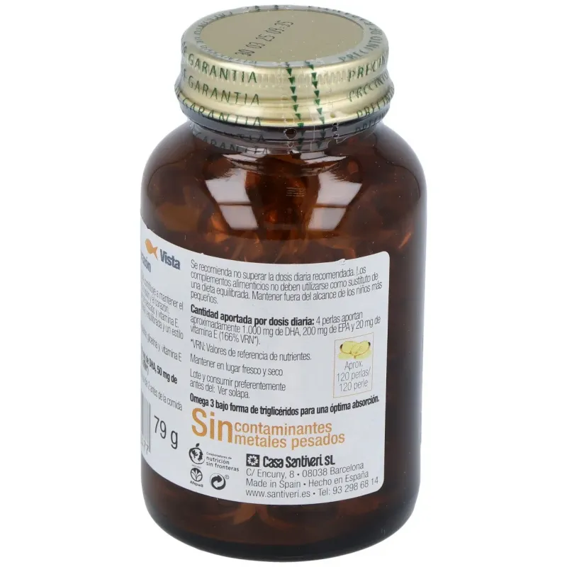 Santiveri dha+epa perlas bote 120 | Farmacia Barata
