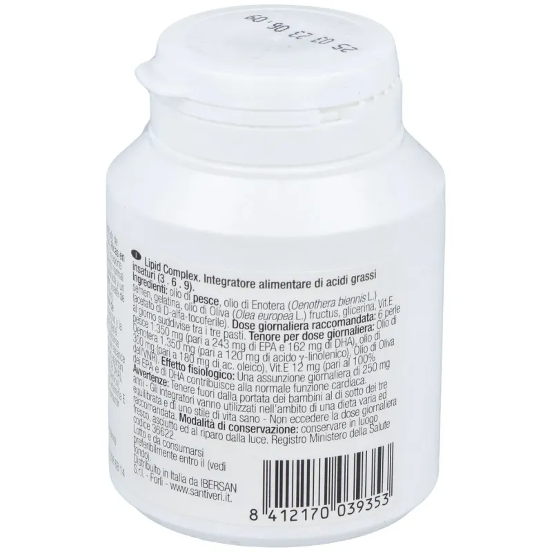 Lipid complex omega 3-6-9 125perlas | Farmacia Barata