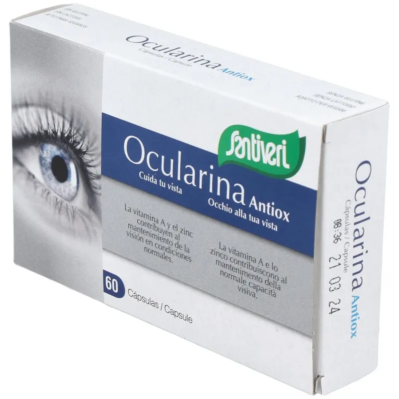 Santiveri ocularina antiox 60 capsulas | Farmacia Barata