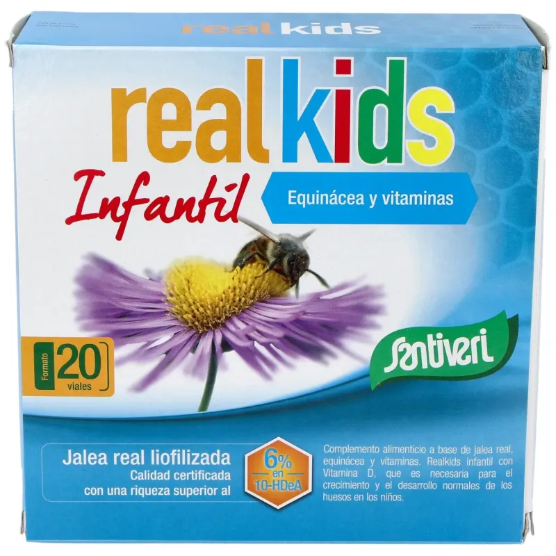 Santiveri realkids infantil 20 viales | Farmacia Barata