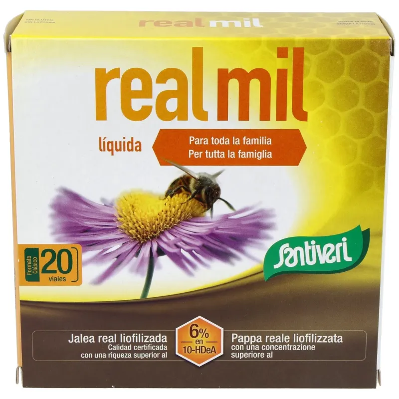 Santiveri real mil jalea real 20 viales | Farmacia Barata Santiveri real mil jalea real 20 viales | Farmacia Barata